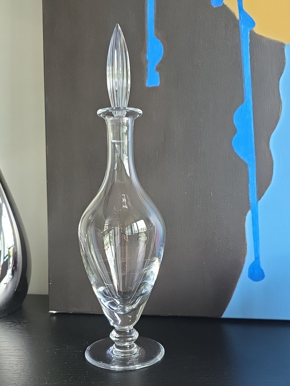 Christofle Crystal Decanter with Stopper